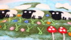 Handmade Wool Felt Mushroom House Purse
