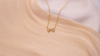 18K Gold Plated Stainless Steel Necklace - Bow