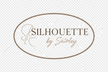 Silhouette by Shirley - 透明背景椭圆形 Logo